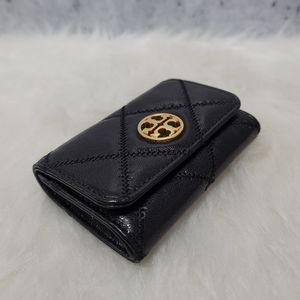 Tory Burch | Plain Leather Logo Card Holders